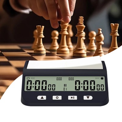 Digitale Schachuhr für Schach- und Go-Spiele   Tragbar, vielseitig, präzise