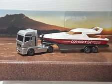 Majorette 🇫🇷 Camion MAN Tgx + Remorque Bateau Yacht #loose