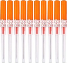 Piercing Needles,10pcs 14G Needle Steel Catheter Needles,Nose...