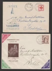 Sweden 1940s lot of 6 attractive cacheted FDC