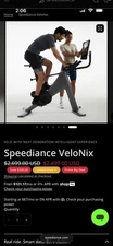 Speediance VeloNix Smart Exercise Bike with Interactive Display
