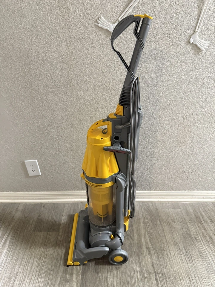 DysonDC07 All Floors Upright Vacuum Yellow Root Cyclone Vacuum with Attachments - Image 2 of 4
