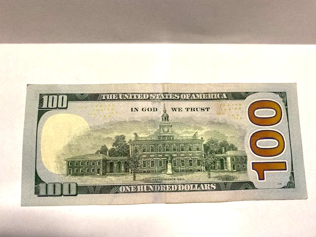 Birthday Note $100 May 6, 2020 95.4% Fancy - Image 2 of 2