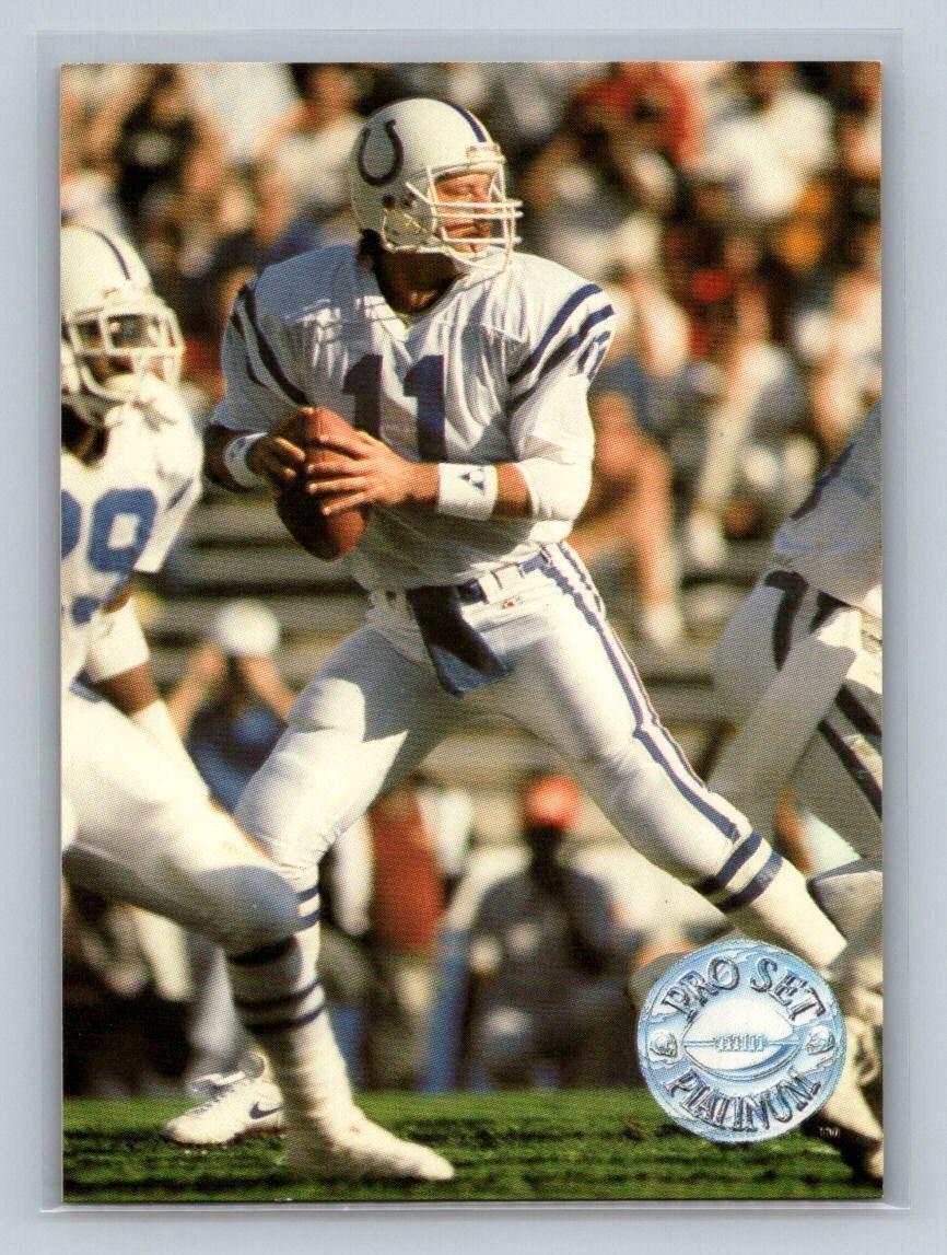 Jeff George 1991 Pro Set Platinum #45 Indianapolis Colts