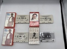 BILLY OCEAN CASSETTE TAPE LOT OF 4 LOVE ZONE SUDDENLY TEAR DOWN THESE WALLS