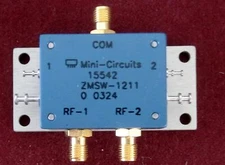 Mini Circuits 50 Ohm SPDT  10-2500 MHz Coaxial Switch **NEW**