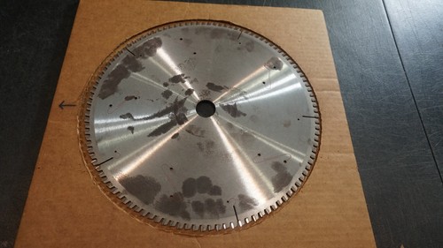 14" Tenryu Saw Blade 110 Tooth Ridge Carbide Tip Miter Saw fine Cutting