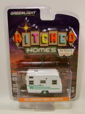 1965 '65 WINNEBAGO TRAVEL TRAILER 216 HITCHED HOMES R14 GREENLIGHT