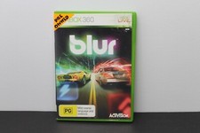 Jeu Xbox 360 BLUR - Version Promo PAL, Disque En Très Bon état (voir Photos)