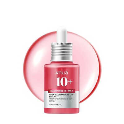 ANUA (Niacinamide 10% + TXA 4% Serum 30ml with Natural Color, Korean Skin Care )