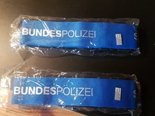 Sicherheitsb&auml;nder f&uuml;r Koffer mit Schriftzug Bundespolizei