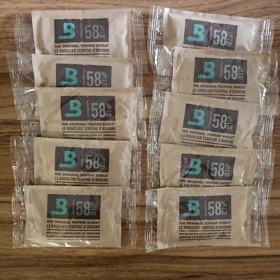 Boveda 58% 67 gram - Individually Sealed Two-Way Humidity Packs - Pack of 10 - Image 1 of 4
