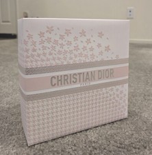 Dior Box VALENTINES Limited Edition 8.2  X 8.2  X4  Empty box  Dust Bag  Card