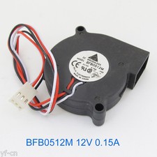 1pc Delta BFB0512M 50x50x15mm 5015 DC12V 0.15A DC Blower Fan 3pin Connector