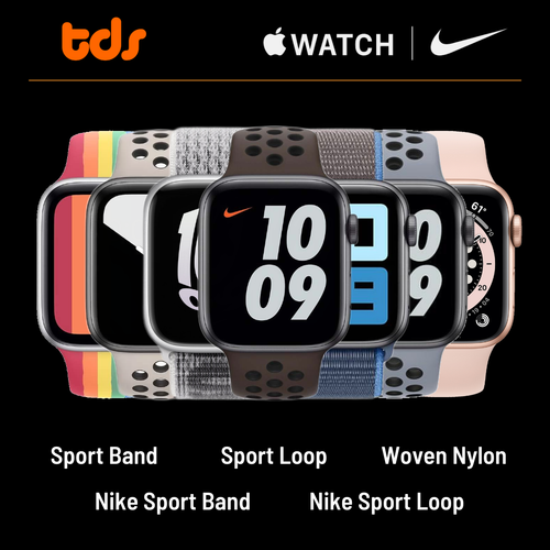 GENUINE APPLE WATCH STRAP NIKE 45MM 41MM 44MM 42 40 38 SPORT BAND LOOP BRAND NEW - Picture 4 of 184