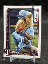 2025 Topps Celebration MASCOT Rangers Captain #M-24 - Texas Rangers