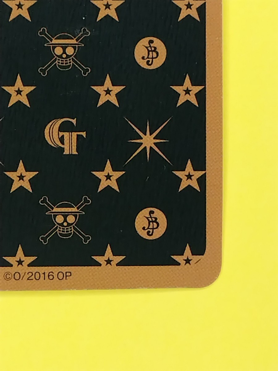 DONQUIXOTE DOFLAMINGO One Piece Limited Film Gold Playing Card