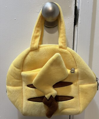 Kids Pikachu Plush Handbag Japan Import Official Pokémon Nintendo Girls Fashion