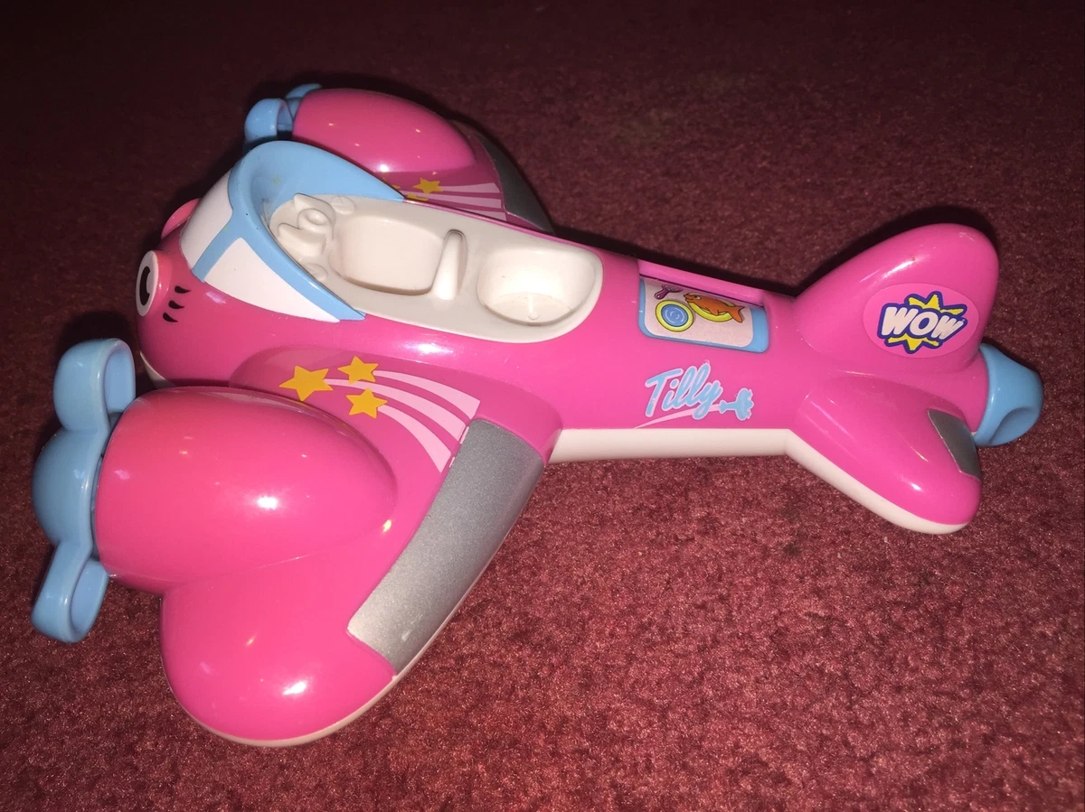 WOW Toys Pink Tilly Rotating Propeller Plane Friction Toy NO figures | eBay