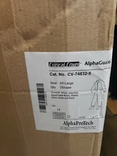Alpha Pro Tech CV-74832-5 2XL Coverall Attched Boots SEE DESCRIPTION 