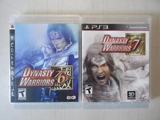 Dynasty Warriors 6 7  ( Sony PlayStation 3 PS3 ) LOT OF 2 Games + Tested - CIB