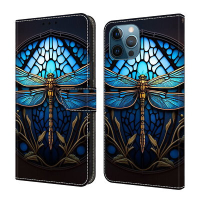 Hülle für iPhone 14 13 12 11 Pro Xs Max X XR Handy Tasche Flip Cover Wallet Case