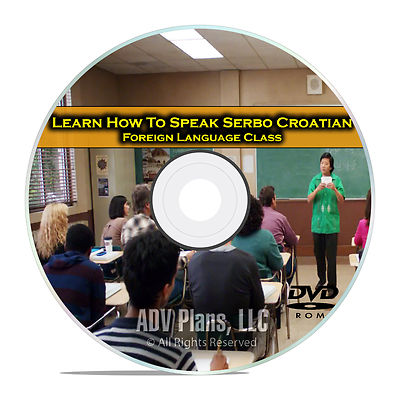 Learn How To Speak Serbo Croatian, Fluent Foreign Language Class, DVD E14