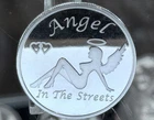 1 oz .999 Silver Angel in the Streets Devil in the Sheets Adult SEXY Capsule
