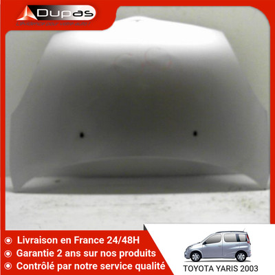 Capot Avant Pour TOYOTA YARIS VERSO Phase 2 - Réf. 5330152040 - Occasion En Bon état - Garantie 12 Mois