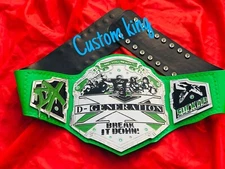 New WWF D-GENERATION X CHAMPIONSHIP wrestling TITLE BELT REPLICA