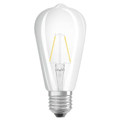 OSRAM LED STAR EDISON 25 Retro Light Bulb Design Retro 2.5W =25W Warm White NEW