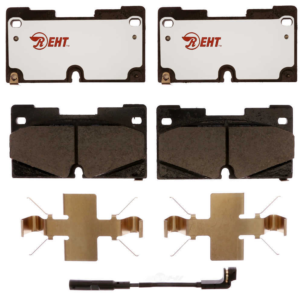 Raybestos EHT2173H Element3 Hybrid Disc Brake Pad Set
