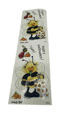 Suzy's Zoo Vintage Stickers Happy Halloween Bee Costume 9663