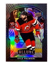 Kyle Palmieri ~ 2020-21 Upper Deck Allure ~ Black Rainbow Parallel