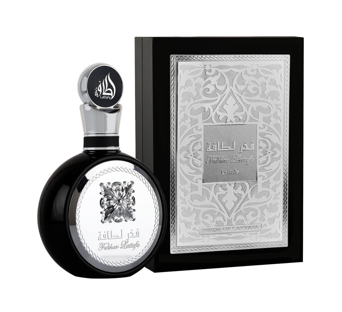 Lattafa Fakhar for Men Eau de Parfum Spray, 3.4 Ounce Amber Wood