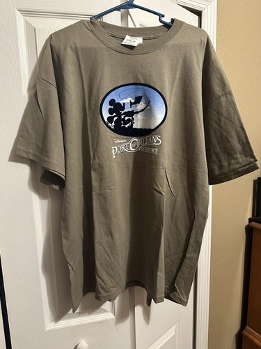 Disney Port Orleans Resort Tee Shirt Adult Size 2XL Fuzzy - 第 1/3 張圖片