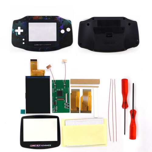 Kit de retroiluminación LCD GBA 3.0" IPS V5 720x480 píxeles retro para Game Boy Advance + carcasa - Imagen 30 de 50