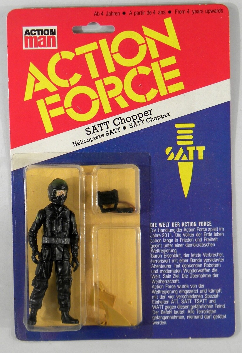 Hasbro GI Joe Action Force Palitoy SATT Chopper rare German
