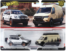 Hot Wheels Premium 2-Pack ´05 TOYOTA LANDCRUISER MERCEDES-BENZ SPRINTER TOURER