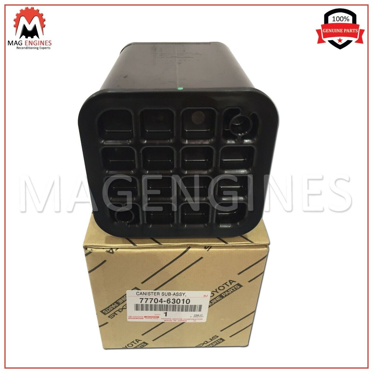 77704-63010 GENUINE OEM CANISTER ASSY, CHARCOAL 7770463010 | eBay