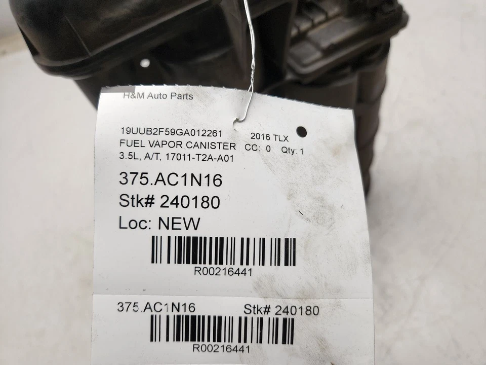 2013-2017 Honda Accord 3.5L Evap Charcoal Fuel Vapor Canister OEM 17011-T2a-A01 - Image 3 of 4