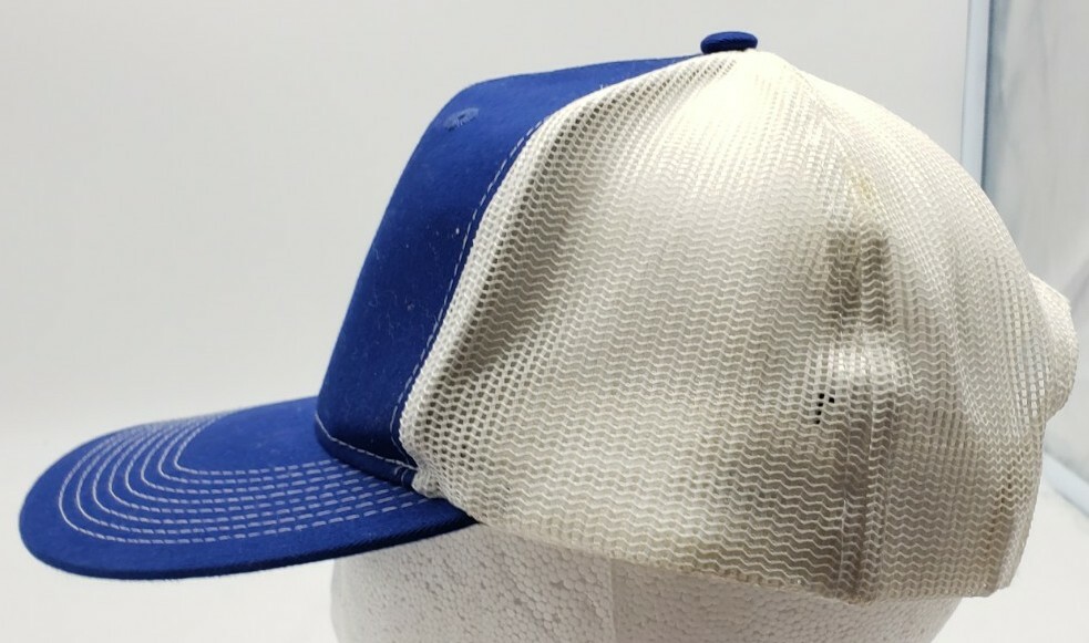 Pepsi 90's Logo Two Tone Trucker Hat - Officially Licensed, Adjustable Snapback, Retro Style