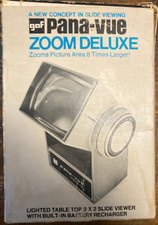 Vintage gaf pana-vue slide viewer, Zoom Deluxe - Mag 8X - Tilts - WORKS GREAT 