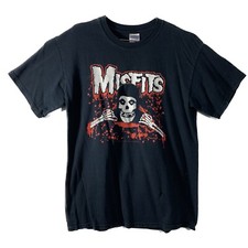 Misfits Crimson Skull Double-Sided t-shirt Unisex Medium Punk Rock 2007 Gildan