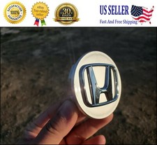 Honda Set Of 4 Silver Chrome Wheel Center Caps 69mm - - Satisfaction Guaranteed