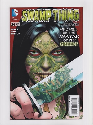 Swamp Thing #34 New 52 DC Comics 2014 High Grade NM+