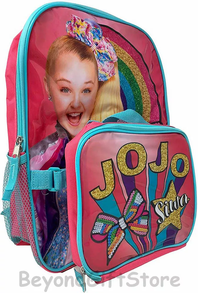Jojo siwa top book bag set