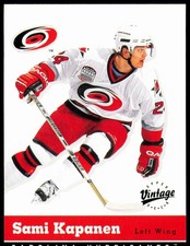 2000-01 Upper Deck Vintage Sami Kapanen Carolina Hurricanes #67