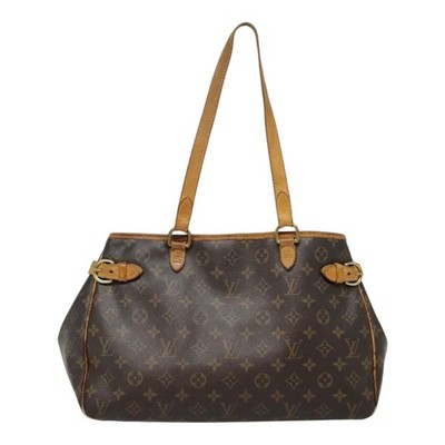 LOUIS VUITTON Monogram Batignolles Horizontal Tote Bag M51154 LV