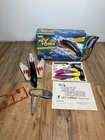 Vintage 90s Hot Wheels Key Force JET THREAT ROCKET BIKE 1992 Complete In Box